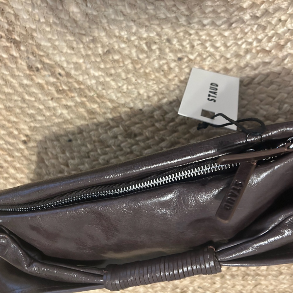 NWT • STAUD mini Ronnie bag in Espresso leather - Picture 15 of 16
